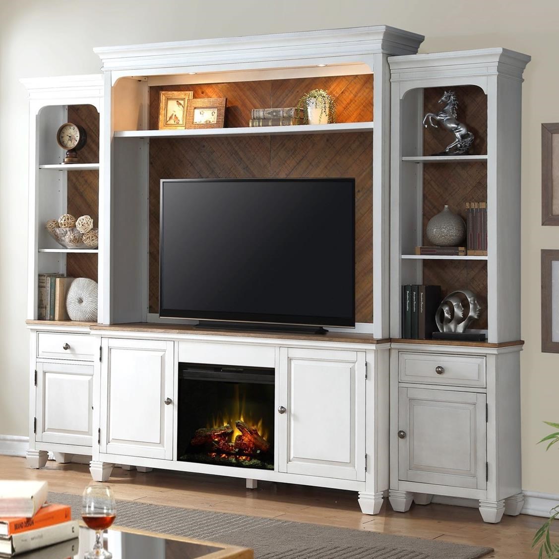 Legends Furniture Camden Collection ZCMD1001 Fireplace Entertainment
